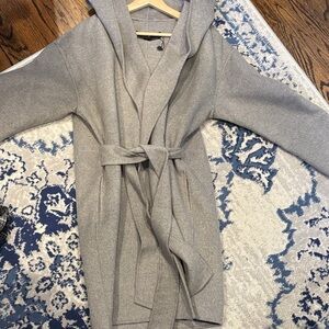 Zara Light Gray Outerwear light coat